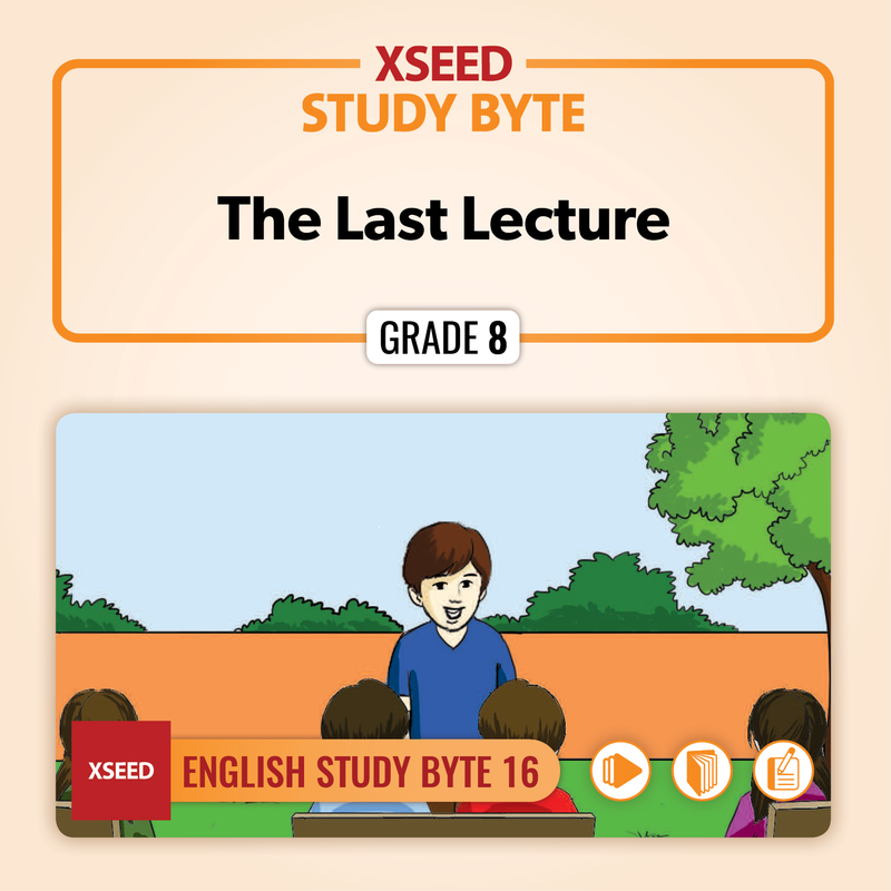 The Last Lecture [G8]