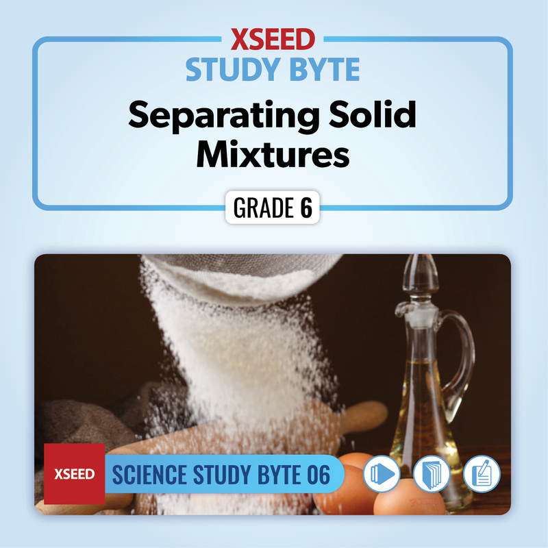 Separating Solid Mixtures [G6]